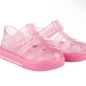 Igor Kids Light Pink Jelly Sandals